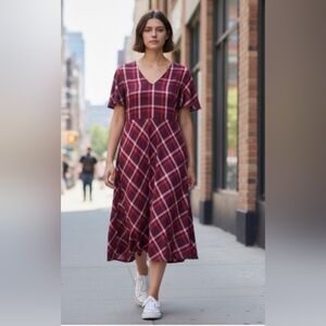 J. Jill Plaid Dress
